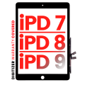 Digitizer Compatible For iPad 7 (2019) / iPad 8 (2020) / iPad 9 (2021) (Aftermarket Pro: XO7) (Black)