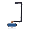 Home Button With Flex Cable Compatible For Samsung Galaxy S6 Edge Plus (Blue)