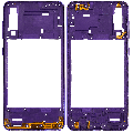 Mid-Frame Housing Compatible For Samsung Galaxy A30s (A307 / 2019) (Aftermarket Plus) (Prism Crush Violet)