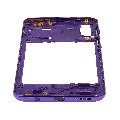 Mid-Frame Housing Compatible For Samsung Galaxy A30s (A307 / 2019) (Aftermarket Plus) (Prism Crush Violet)