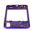 Mid-Frame Housing Compatible For Samsung Galaxy A30s (A307 / 2019) (Aftermarket Plus) (Prism Crush Violet)