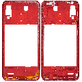 Mid-Frame Housing Compatible For Samsung Galaxy A30 (A305 / 2019) (Aftermarket Plus) (Red)