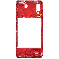 Mid-Frame Housing Compatible For Samsung Galaxy A30 (A305 / 2019) (Aftermarket Plus) (Red)