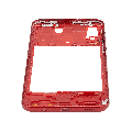Mid-Frame Housing Compatible For Samsung Galaxy A30 (A305 / 2019) (Aftermarket Plus) (Red)