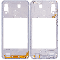 Mid-Frame Housing Compatible For Samsung Galaxy A30 (A305 / 2019) (Aftermarket Plus) (White)