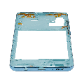 Mid-Frame Housing Compatible For Samsung Galaxy A51 4G (A515 / 2019) (Prism Crush Blue)