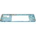 Mid-Frame Housing Compatible For Samsung Galaxy A51 4G (A515 / 2019) (Prism Crush Blue)