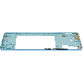 Mid-Frame Housing Compatible For Samsung Galaxy A51 4G (A515 / 2019) (Prism Crush Blue)