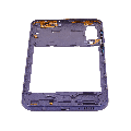 Mid-Frame Housing Compatible For Samsung Galaxy A50s (A507 / 2019) (Aftermarket Plus) (Prism Crush Violet)