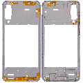 Mid-Frame Housing Compatible For Samsung Galaxy A50s (A507 / 2019) (Aftermarket Plus) (Prism Crush White)