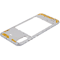 Mid-Frame Housing Compatible For Samsung Galaxy A50s (A507 / 2019) (Aftermarket Plus) (Prism Crush White)
