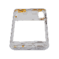 Mid-Frame Housing Compatible For Samsung Galaxy A50s (A507 / 2019) (Aftermarket Plus) (Prism Crush White)