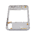 Mid-Frame Housing Compatible For Samsung Galaxy A50s (A507 / 2019) (Aftermarket Plus) (Prism Crush White)