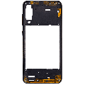 Mid-Frame Housing Compatible For Samsung Galaxy A50s (A507 / 2019) (Aftermarket Plus) (Prism Crush Black)