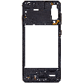 Mid-Frame Housing Compatible For Samsung Galaxy A50s (A507 / 2019) (Aftermarket Plus) (Prism Crush Black)