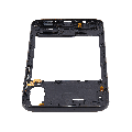 Mid-Frame Housing Compatible For Samsung Galaxy A50s (A507 / 2019) (Aftermarket Plus) (Prism Crush Black)