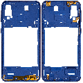 Mid-Frame Housing Compatible For Samsung Galaxy A40 (A405 / 2019) (Aftermarket Plus) (Blue)