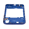Mid-Frame Housing Compatible For Samsung Galaxy A40 (A405 / 2019) (Aftermarket Plus) (Blue)
