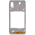 Mid-Frame Housing Compatible For Samsung Galaxy A40 (A405 / 2019) (Aftermarket Plus) (White)