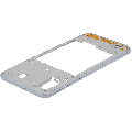 Mid-Frame Housing Compatible For Samsung Galaxy A40 (A405 / 2019) (Aftermarket Plus) (White)