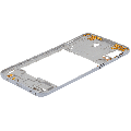 Mid-Frame Housing Compatible For Samsung Galaxy A40 (A405 / 2019) (Aftermarket Plus) (White)