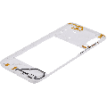 Mid-Frame Housing Compatible For Samsung Galaxy A30s (A307 / 2019) (Prism Crush White)