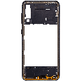 Mid-Frame Housing Compatible For Samsung Galaxy A30s (A307 / 2019) (Prism Crush Black)