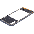 Mid-Frame Housing Compatible For Samsung Galaxy A30s (A307 / 2019) (Prism Crush Black)