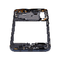 Mid-Frame Housing Compatible For Samsung Galaxy A30s (A307 / 2019) (Prism Crush Black)