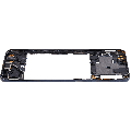 Mid-Frame Housing Compatible For Samsung Galaxy A30s (A307 / 2019) (Prism Crush Black)