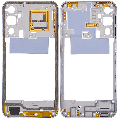 Mid-Frame Housing Compatible For Samsung Galaxy A24 4G (A245 / 2023) (Blue gradient)