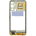Mid-Frame Housing Compatible For Samsung Galaxy A24 4G (A245 / 2023) (Lime Green)