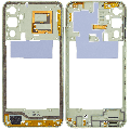 Mid-Frame Housing Compatible For Samsung Galaxy A24 4G (A245 / 2023) (Lime Green)