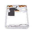 Mid-Frame Housing Compatible For Samsung Galaxy A23 (A235 / 2022) (White)