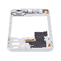 Mid-Frame Housing Compatible For Samsung Galaxy A23 (A235 / 2022) (White)