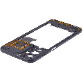 Mid-Frame Housing Compatible For Samsung Galaxy A23 (A235 / 2022) (Black)
