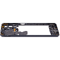 Mid-Frame Housing Compatible For Samsung Galaxy A23 (A235 / 2022) (Black)