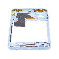 Mid-Frame Housing Compatible For Samsung Galaxy A23 (A235 / 2022) (Blue)