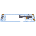 Mid-Frame Housing Compatible For Samsung Galaxy A23 (A235 / 2022) (Blue)