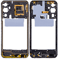 Mid-Frame Housing Compatible For Samsung Galaxy A24 4G (A245 / 2023) (Black)