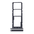 Dual Sim Card Tray Compatible For Samsung Galaxy A02S (A025 / 2020) / A03 (A035 / 2021) (Black)
