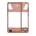 Mid-Frame Housing Compatible For Samsung Galaxy A51 4G (A515 / 2019) (Prism Crush Pink)