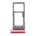 Single Sim Card Tray Compatible For Samsung Galaxy Note 10 Lite (Aura Red)