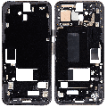 Mid-Frame Housing Compatible For Google Pixel 8a (Obsidian)