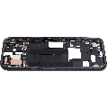 Mid-Frame Housing Compatible For Google Pixel 8a (Obsidian)