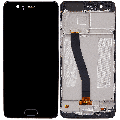LCD Assembly With Frame Compatible For Huawei P10 (Refurbished) (Black)