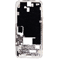 Mid-Frame Housing Compatible For Google Pixel 8a (Porcelain)