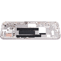 Mid-Frame Housing Compatible For Google Pixel 8a (Porcelain)