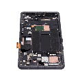OLED Assembly With Frame (With Finger Print Scanner) Compatible For Google Pixel 7a 5G (Refurbished) (Charcoal) 