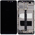 LCD Assembly With Frame Compatible For Huawei Mate 9 (Refurbished) (Black)